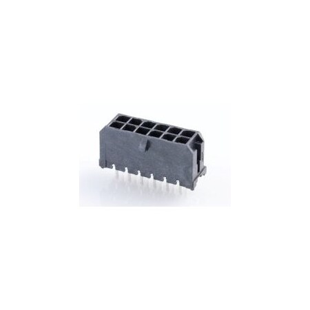 Molex Microfit 3.0 Vert TH Hdr DR 15Au 12Ckt 43045-1228